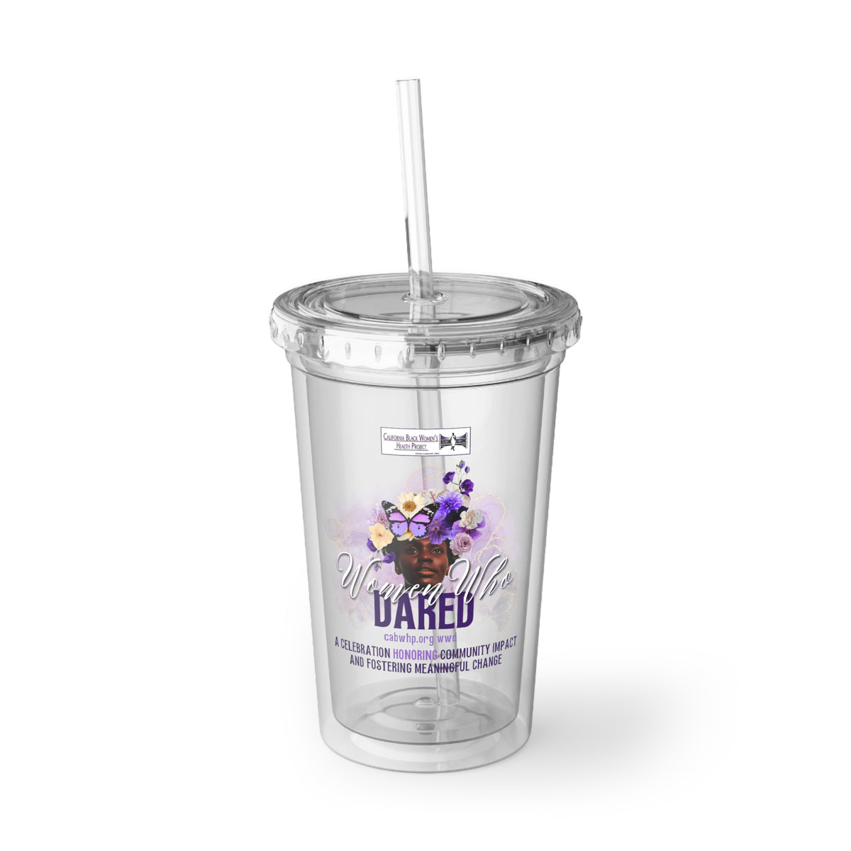 ‘Sip & Shine’ Acrylic Tumbler